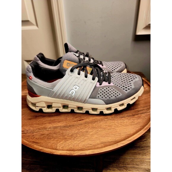 On Running Shoes - On Running Cloudswift sneakers lavender, lilac, & orange. Women's US Size 9.